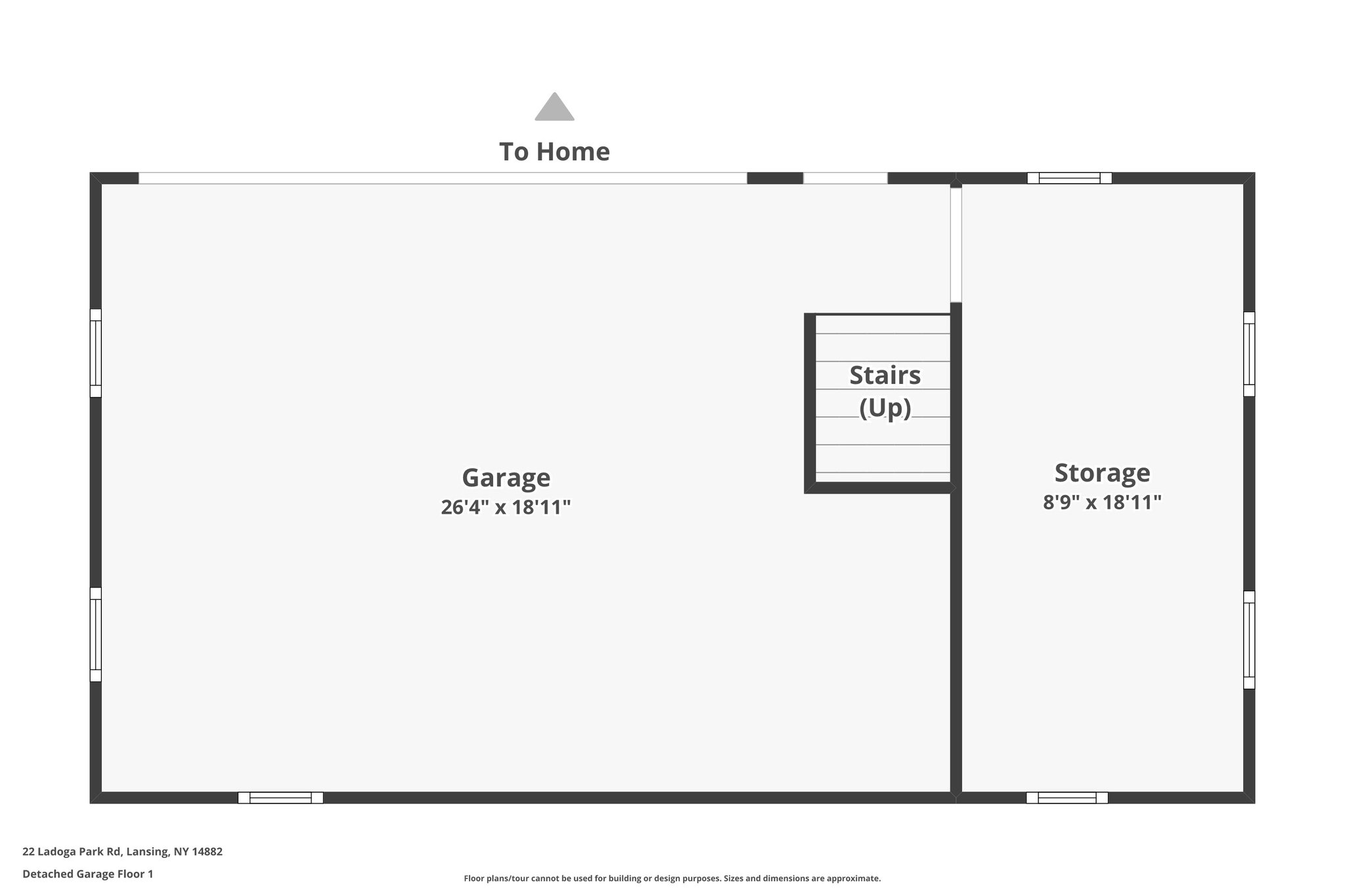 Detached Garage Floor 1