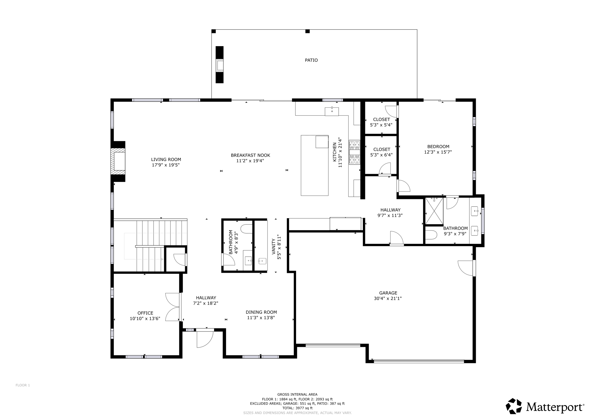 Matterport Floorplan #1
