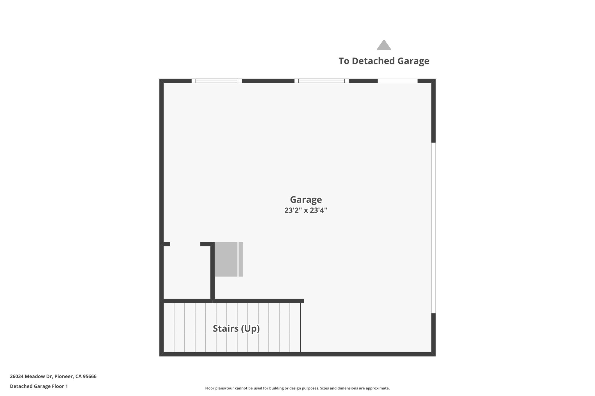 Detached Garage Floor 1