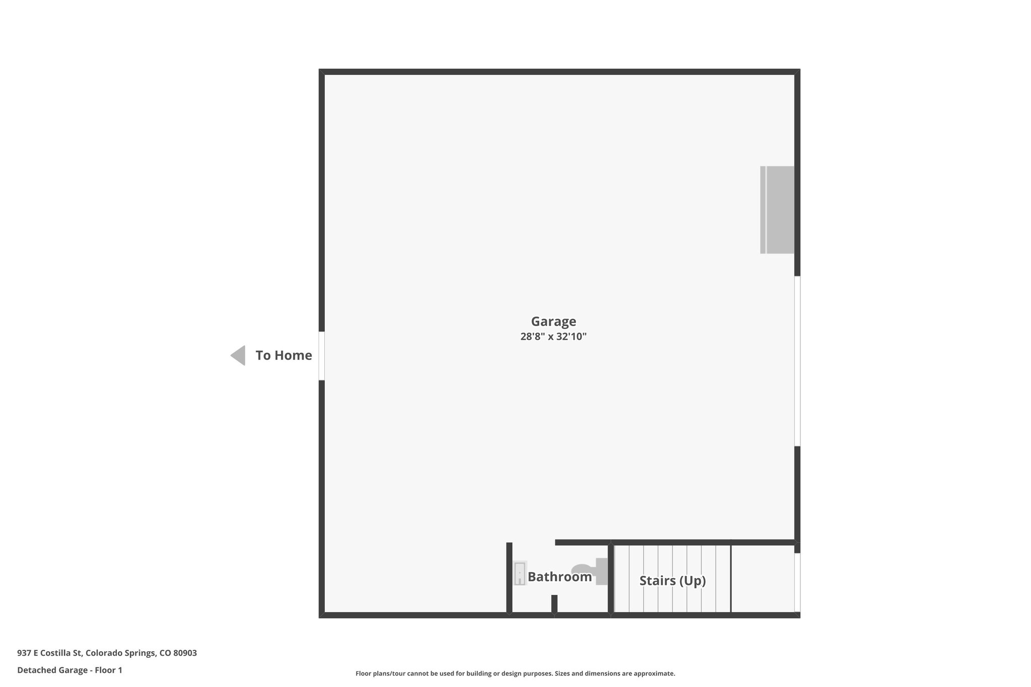 Detached Garage - Floor 1