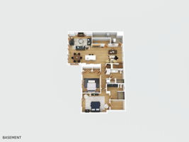 3D Dollhouse Basement