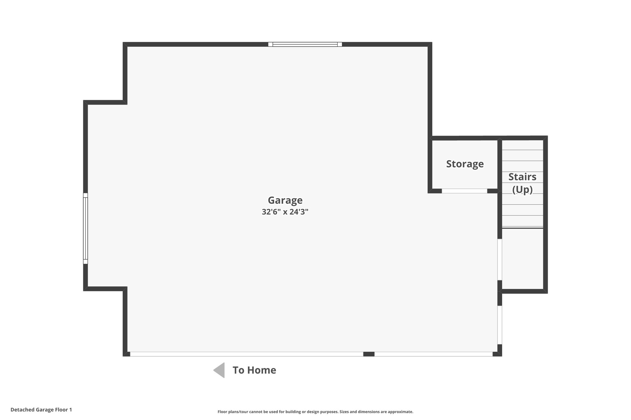 Detached Garage Floor 1