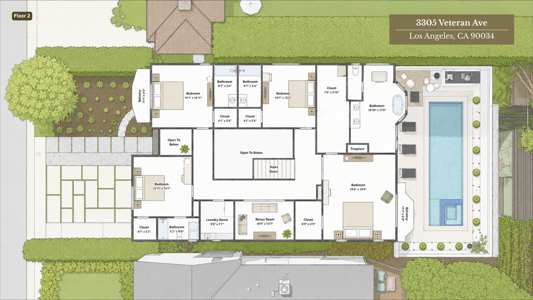 Siteplan (floor 2)