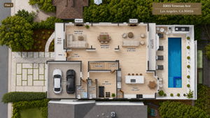 Siteplan (floor 1) 3D