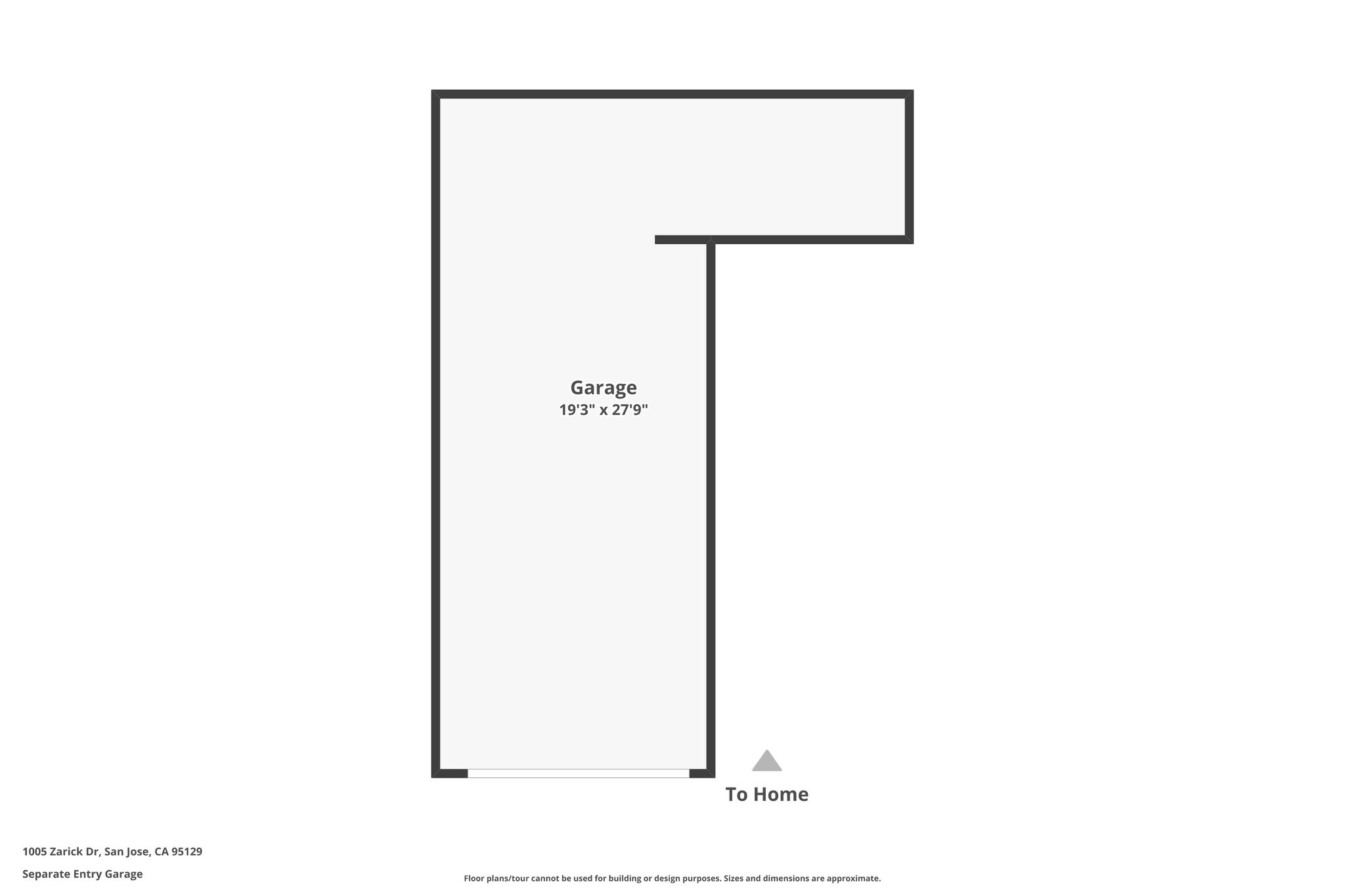 Separate Entry Garage