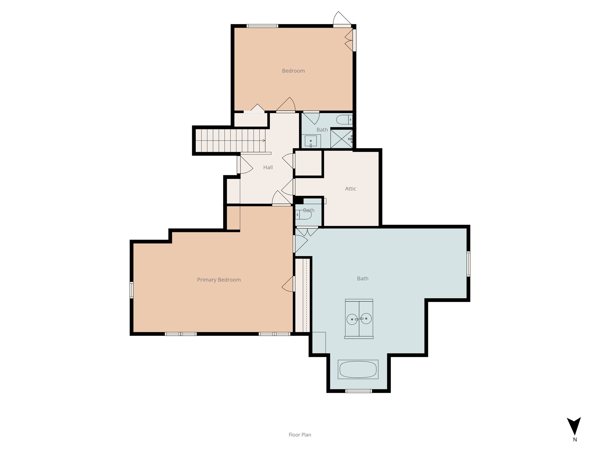 Main House - 2nd Floor