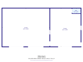 Detached Large Garage-Shop
