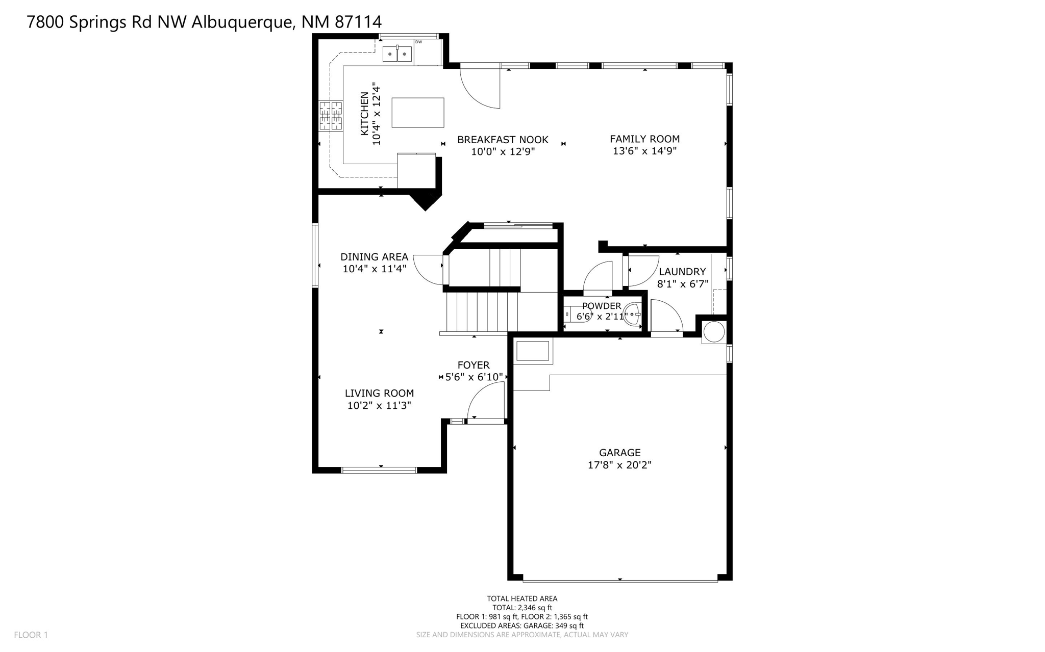 Floorplan #1