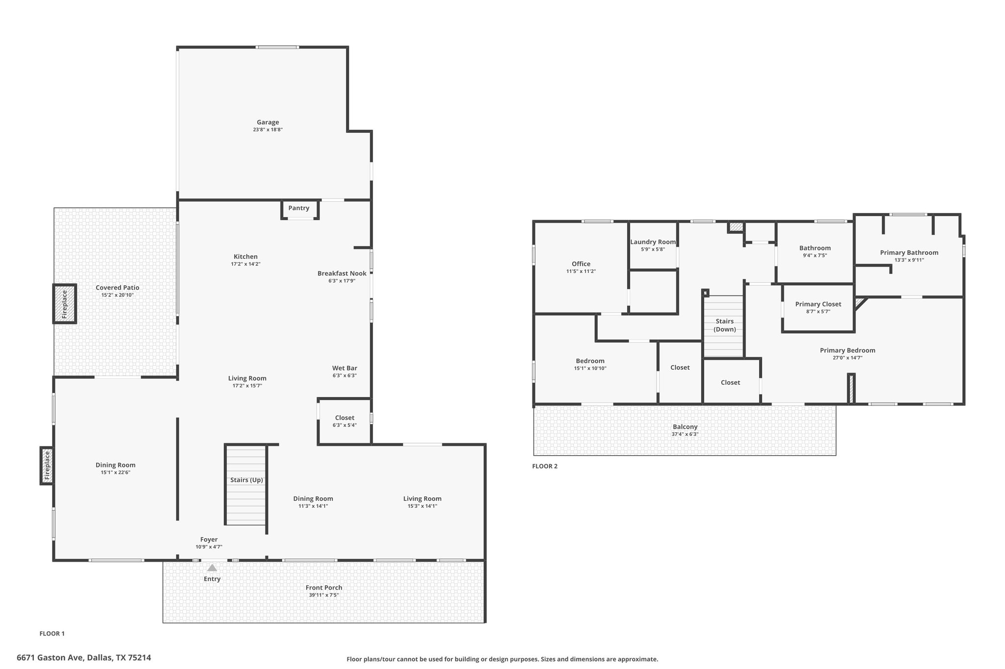 MAIN HOUSE(ONLY) Floorplan