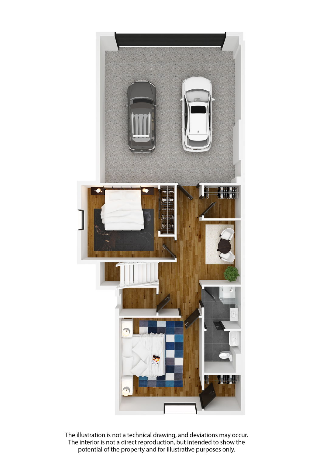 9066 Albion Ln N, Naples, FL_Floor01_3D