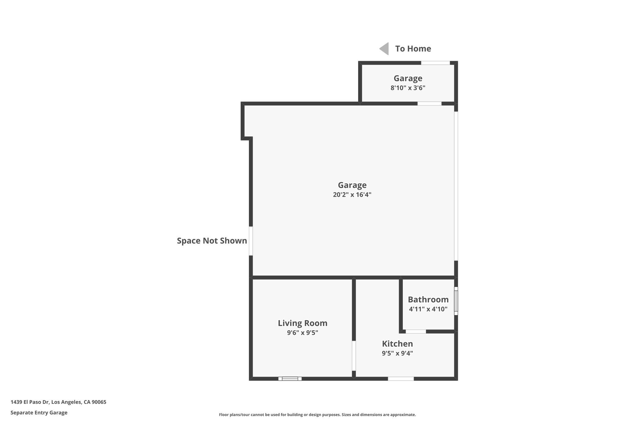 Separate Entry Garage
