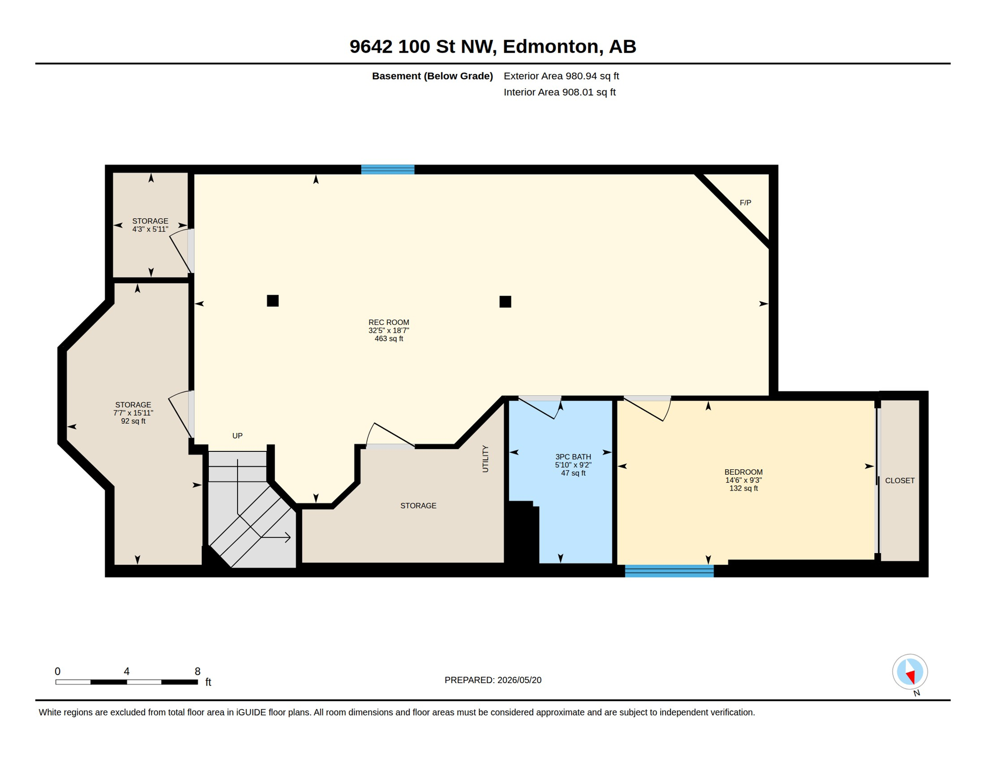 VX - (Imperial) Schematic Floor Plan - (3)