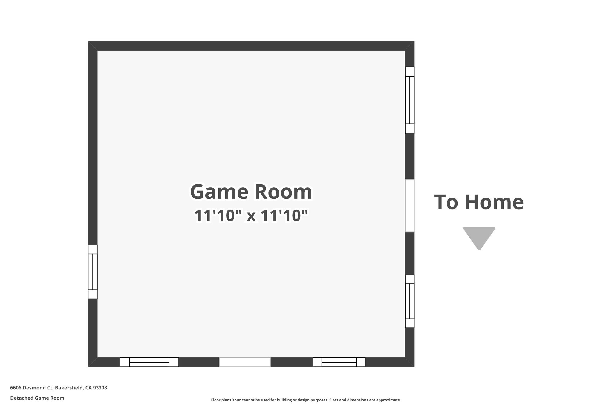 Detached Game Room