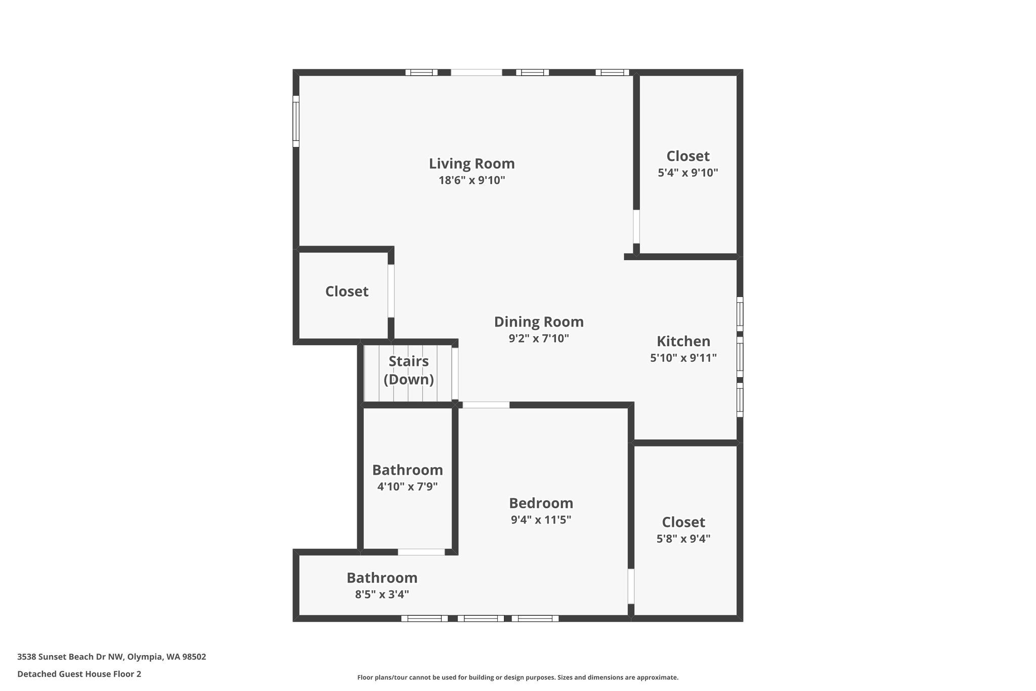 Detached Guest House Floor 2