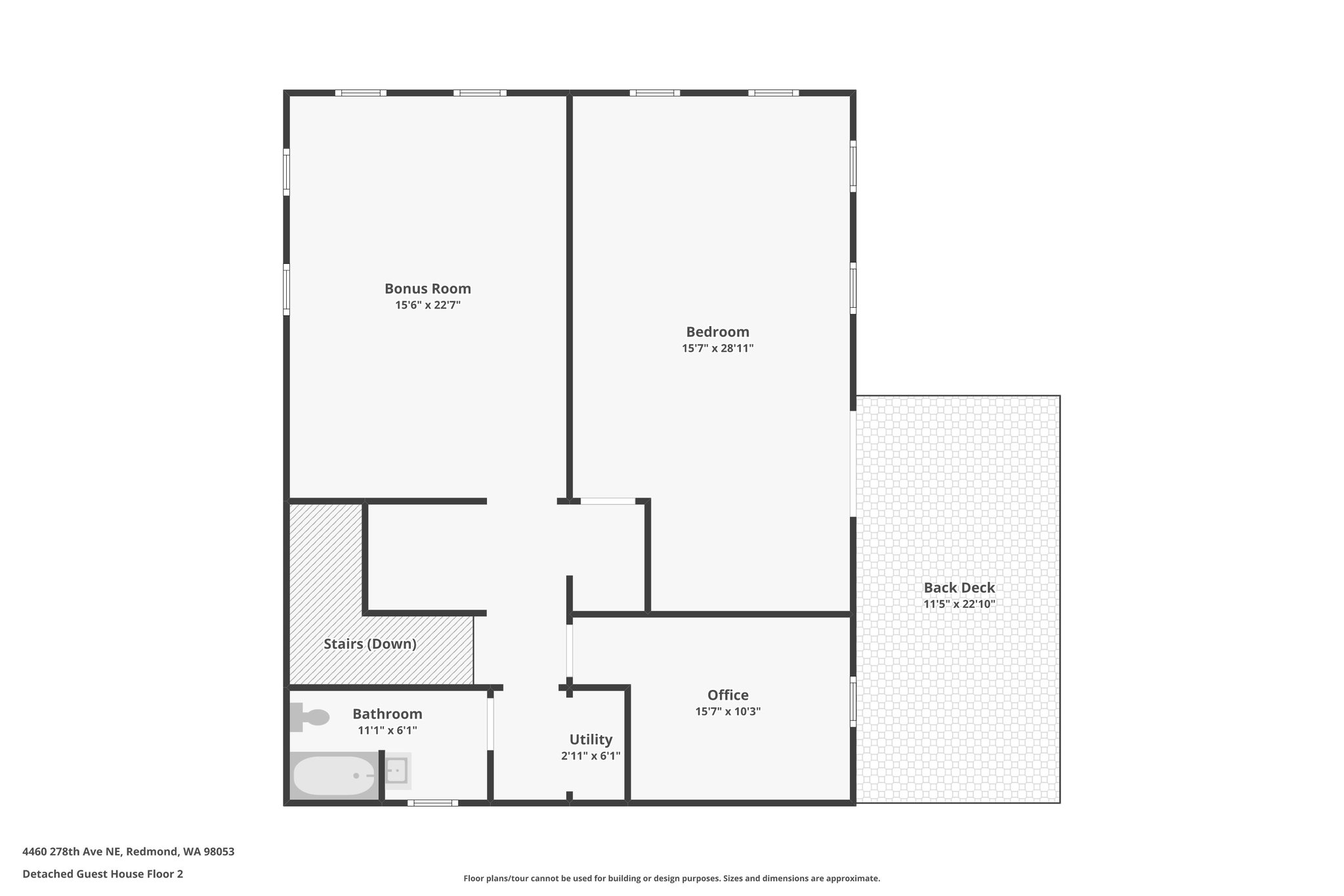 Detached Guest House Floor 2