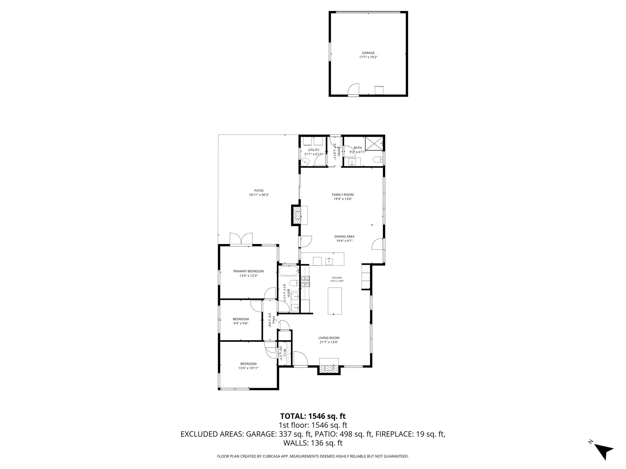 2804 Westwood Blvd Floorplan w: Dimensions