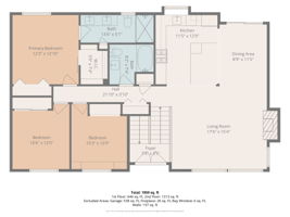 With Dimensions 2nd Floor