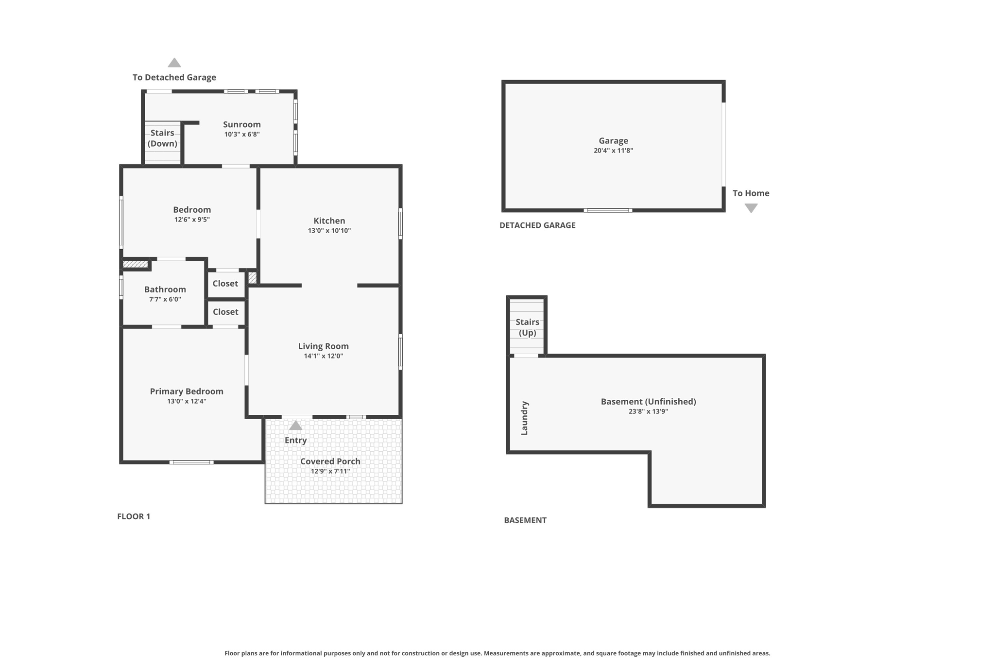Combined floor plan