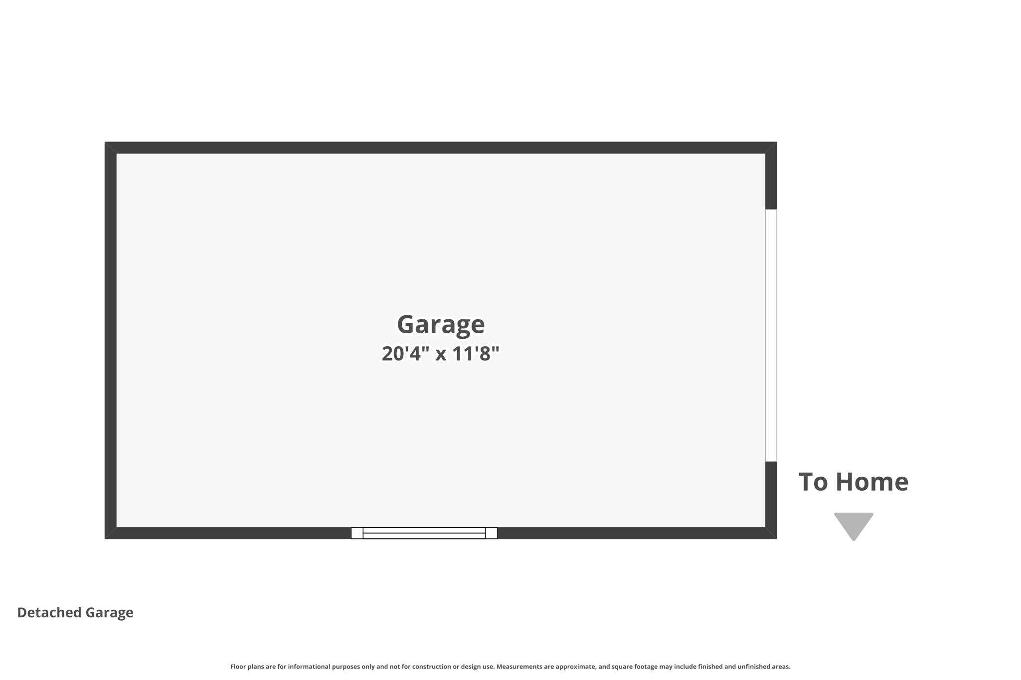 Detached garage