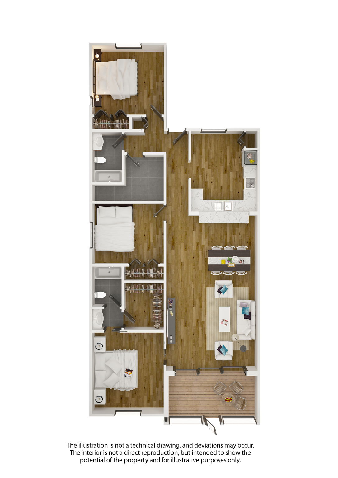 208 Furse Lakes Cir, Naples, FL_3D