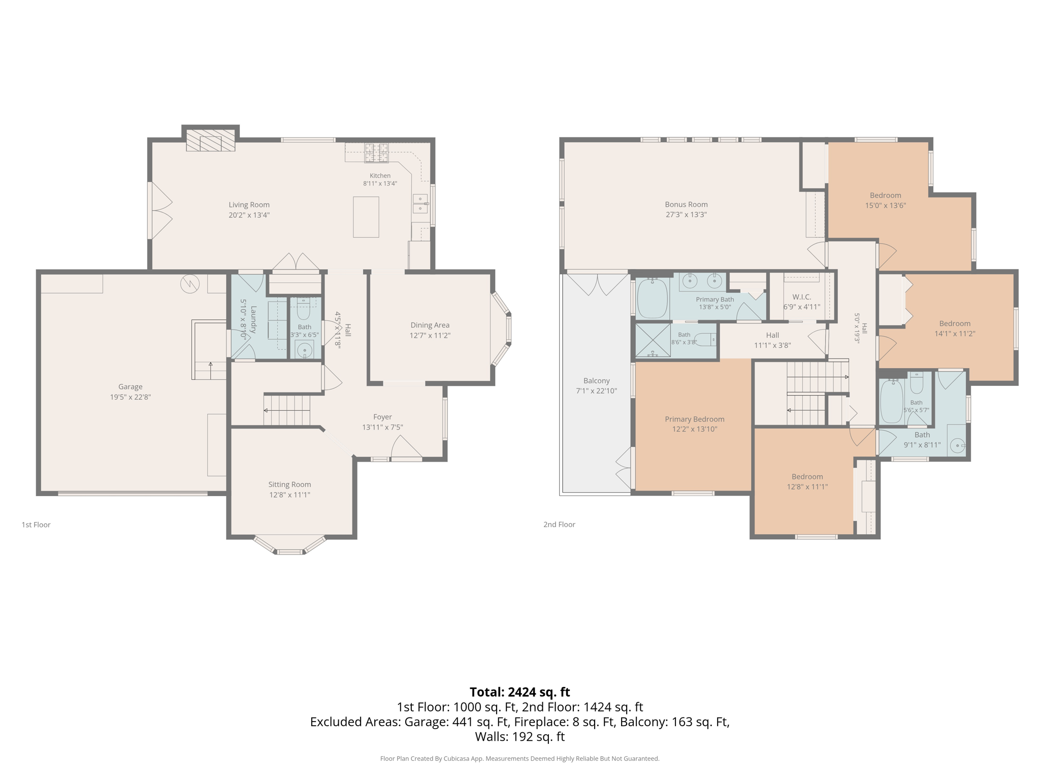 With Dimensions All Floors