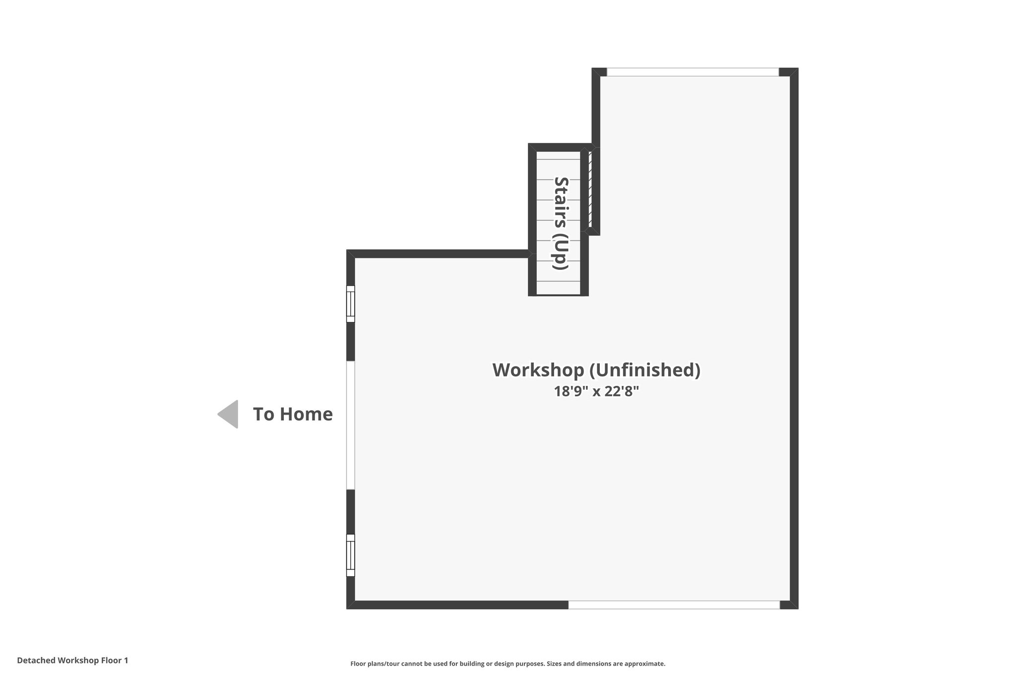 Detached Workshop Floor 1