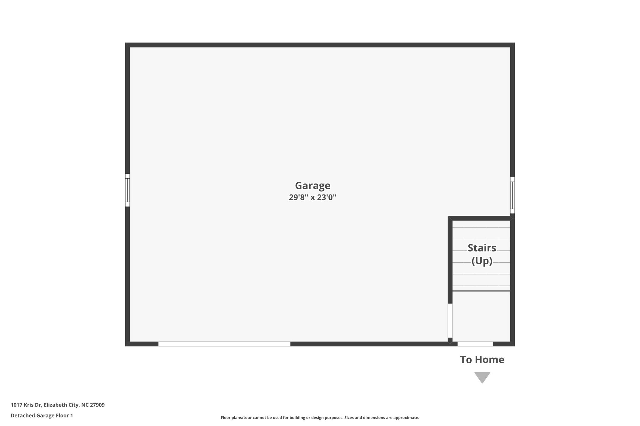 Detached Garage Floor 1