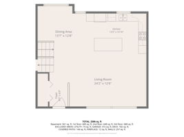 main level w dimensions