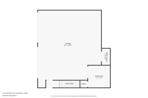 Detached  Garage Floor 1