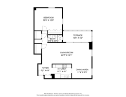 530 Valley Road 2V Floor Plan