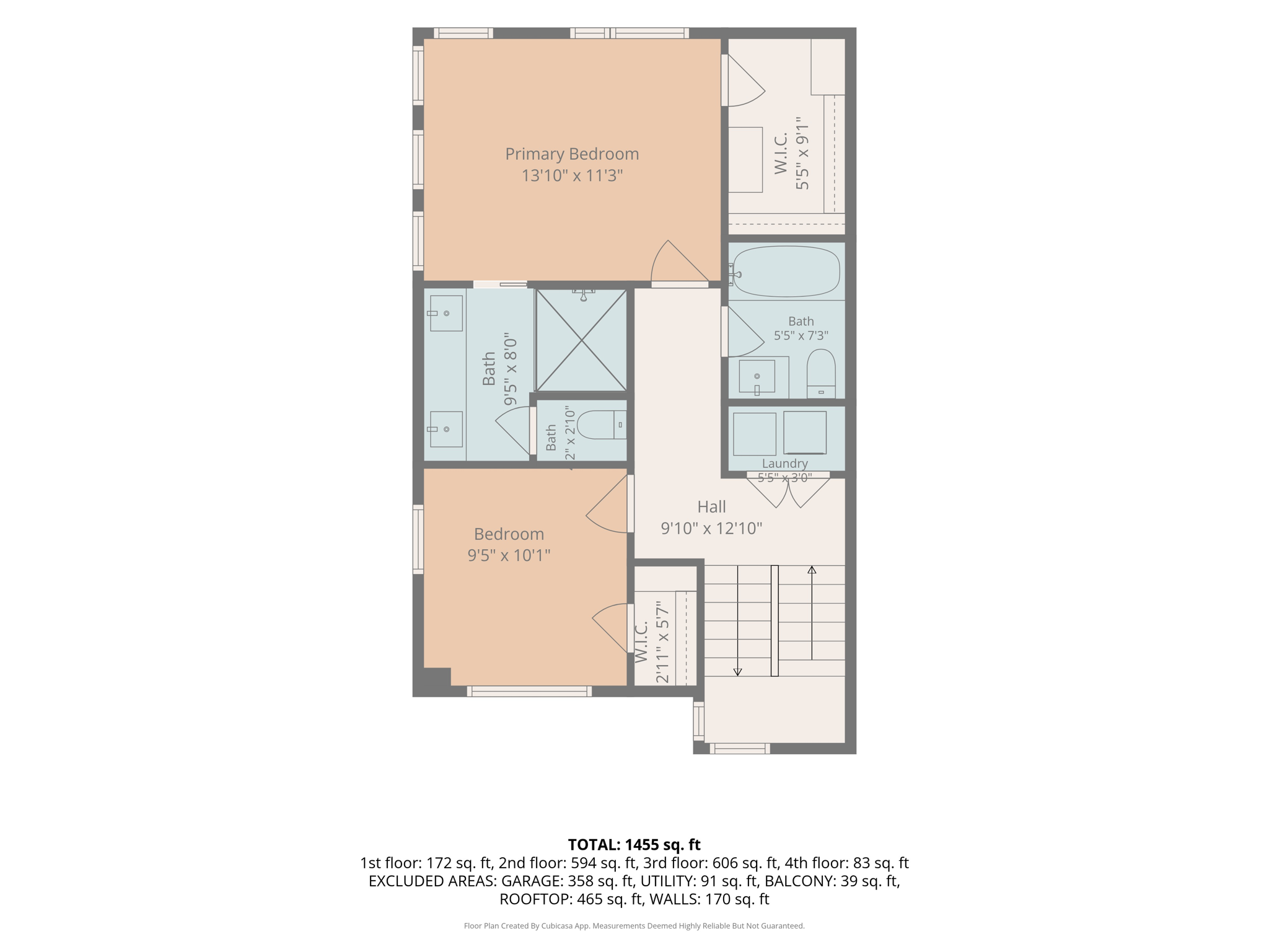 3rd floor w dimensions
