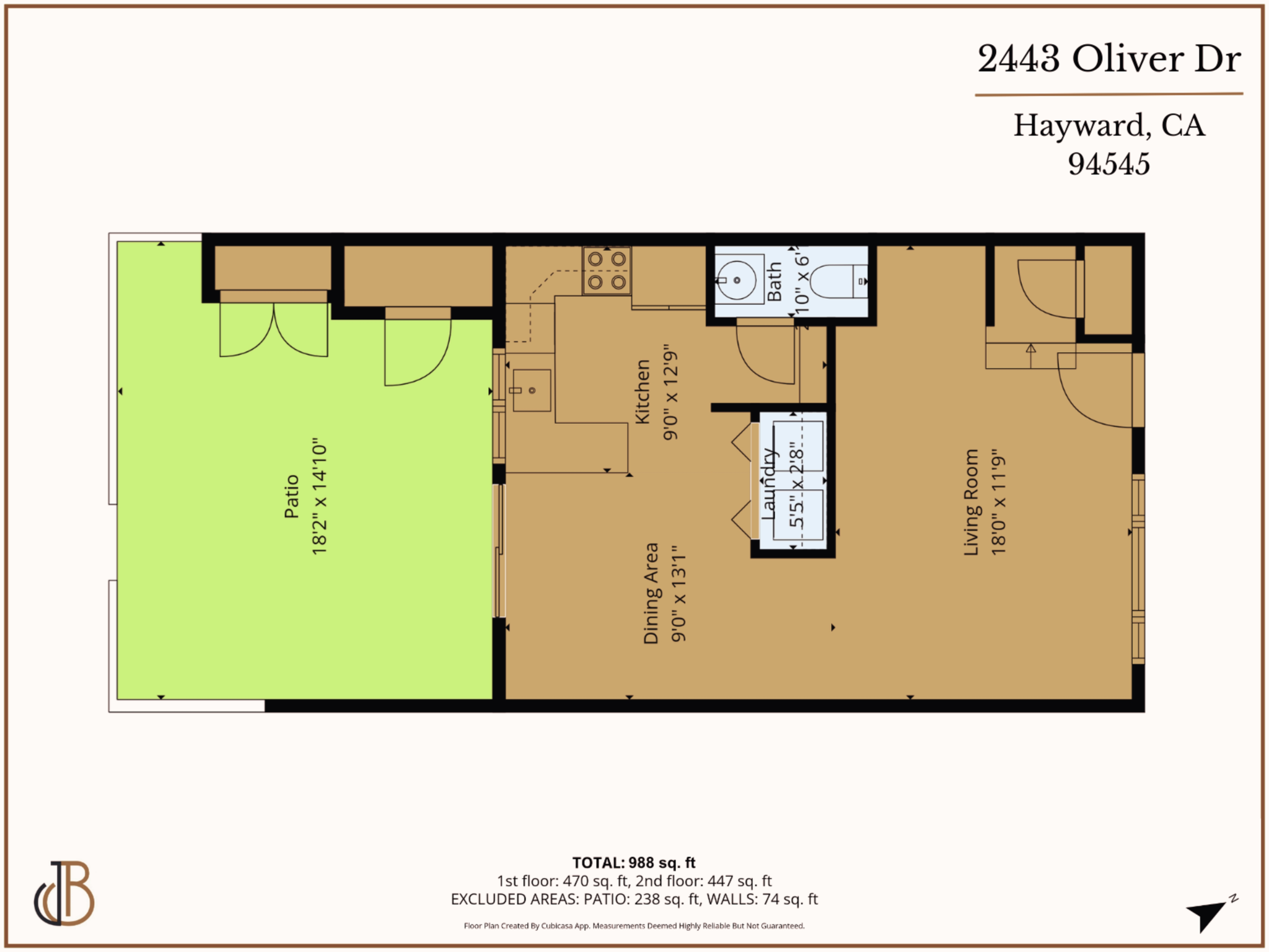 Floorplan 2D #Floor 1