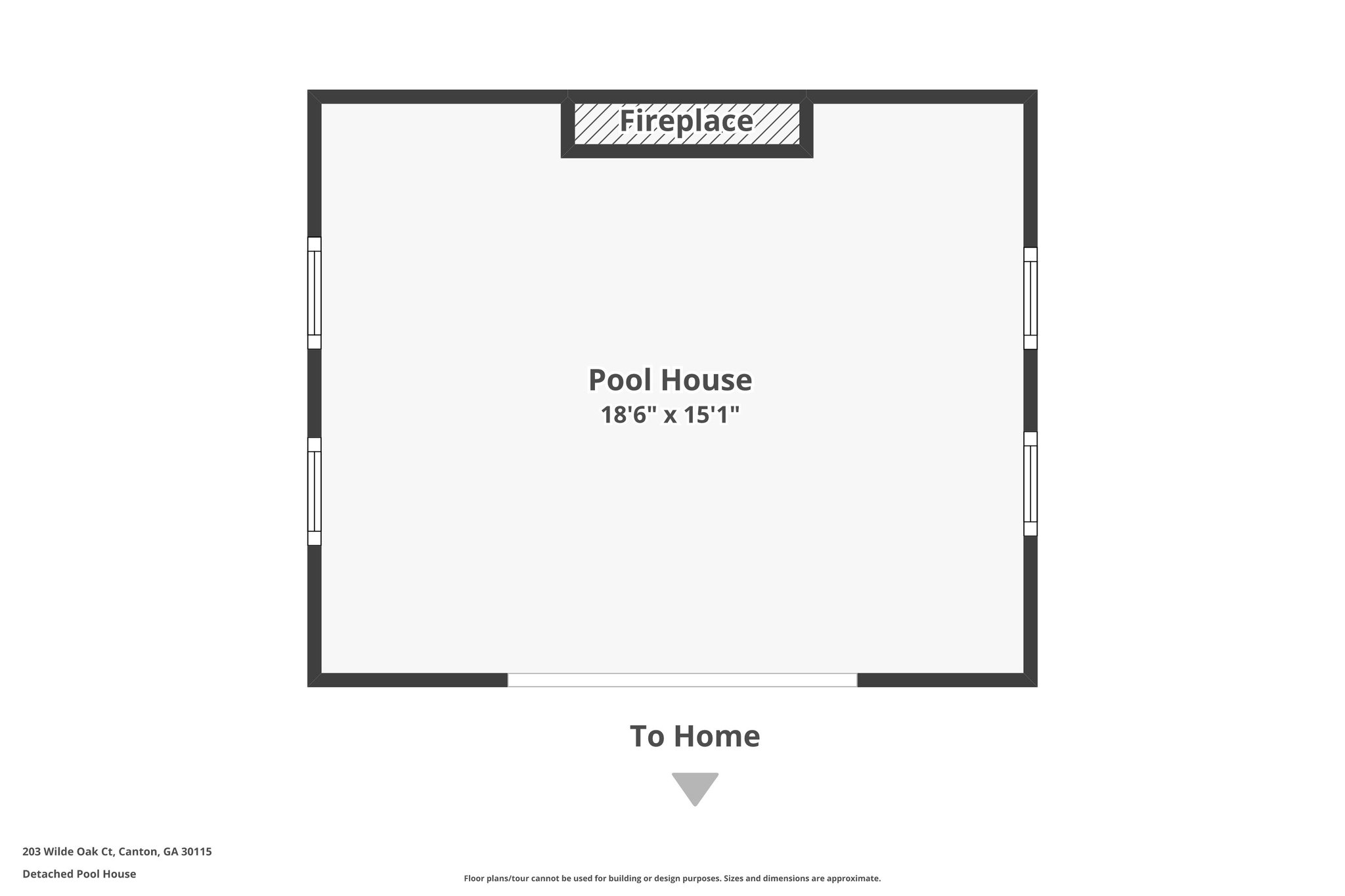 Detached Pool House