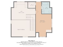 upper floor w dimensions