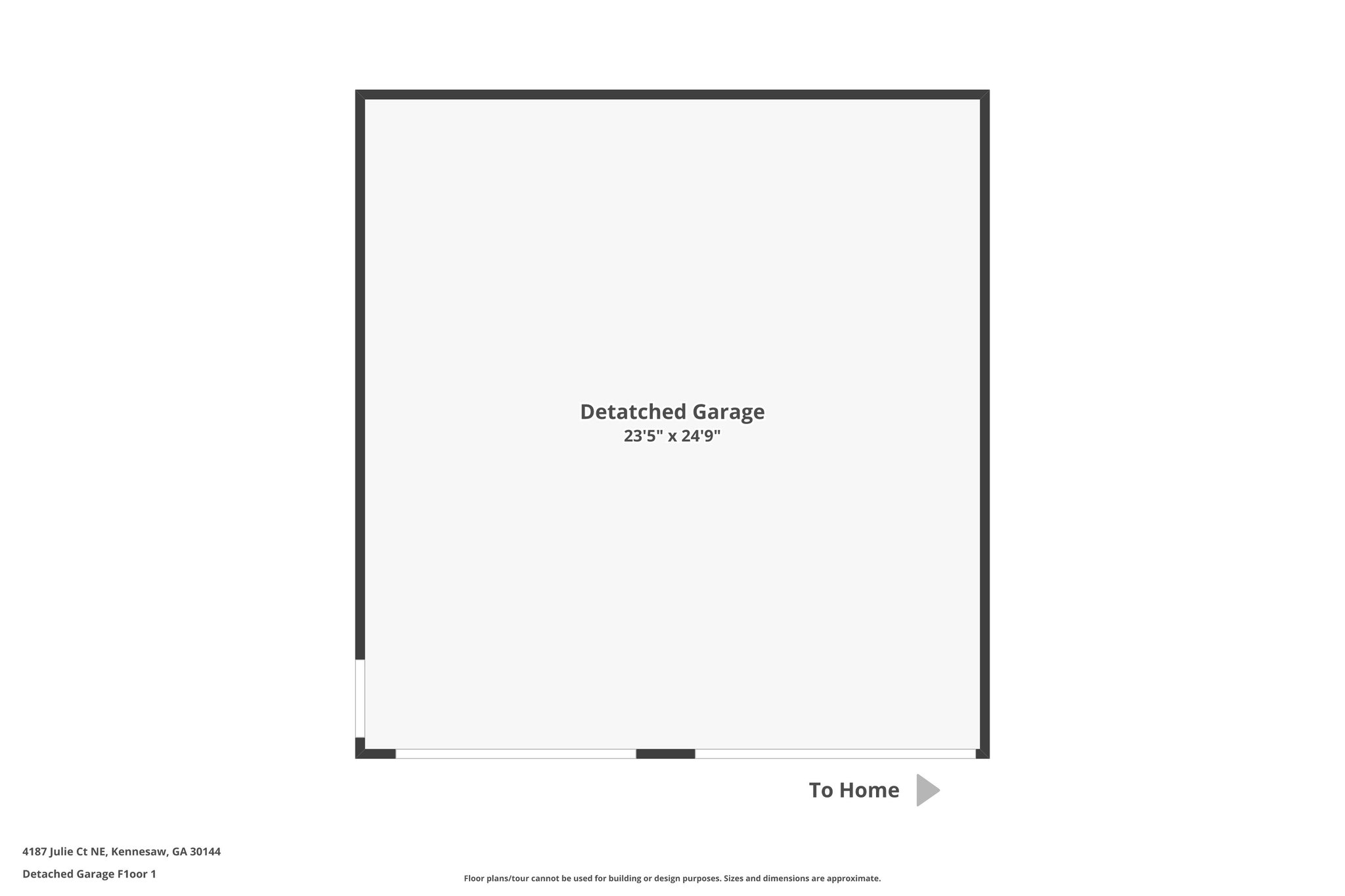 Detached Garage F1oor 1