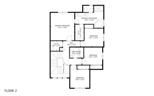 2nd Floor - Floor Plan (7622 Brianna Ct SE - Olympia)