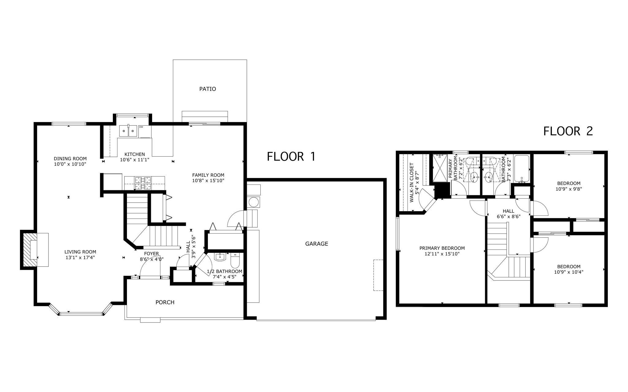 Full Floor Plan (4329 30th Ave SE - Lacey)