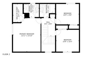 2nd Floor - Floor Plan (4329 30th Ave SE - Lacey)
