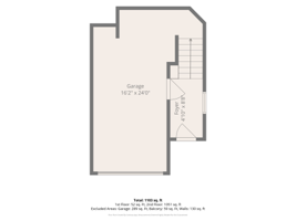 With Dimensions 1st Floor