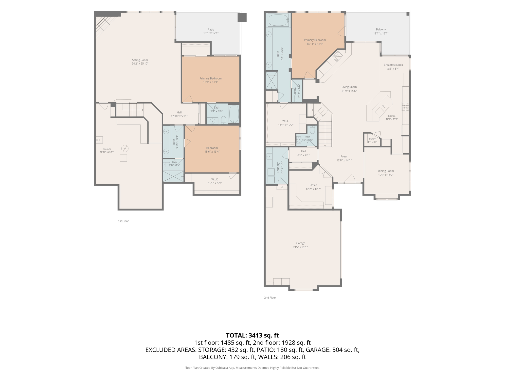 all floors w dimensions