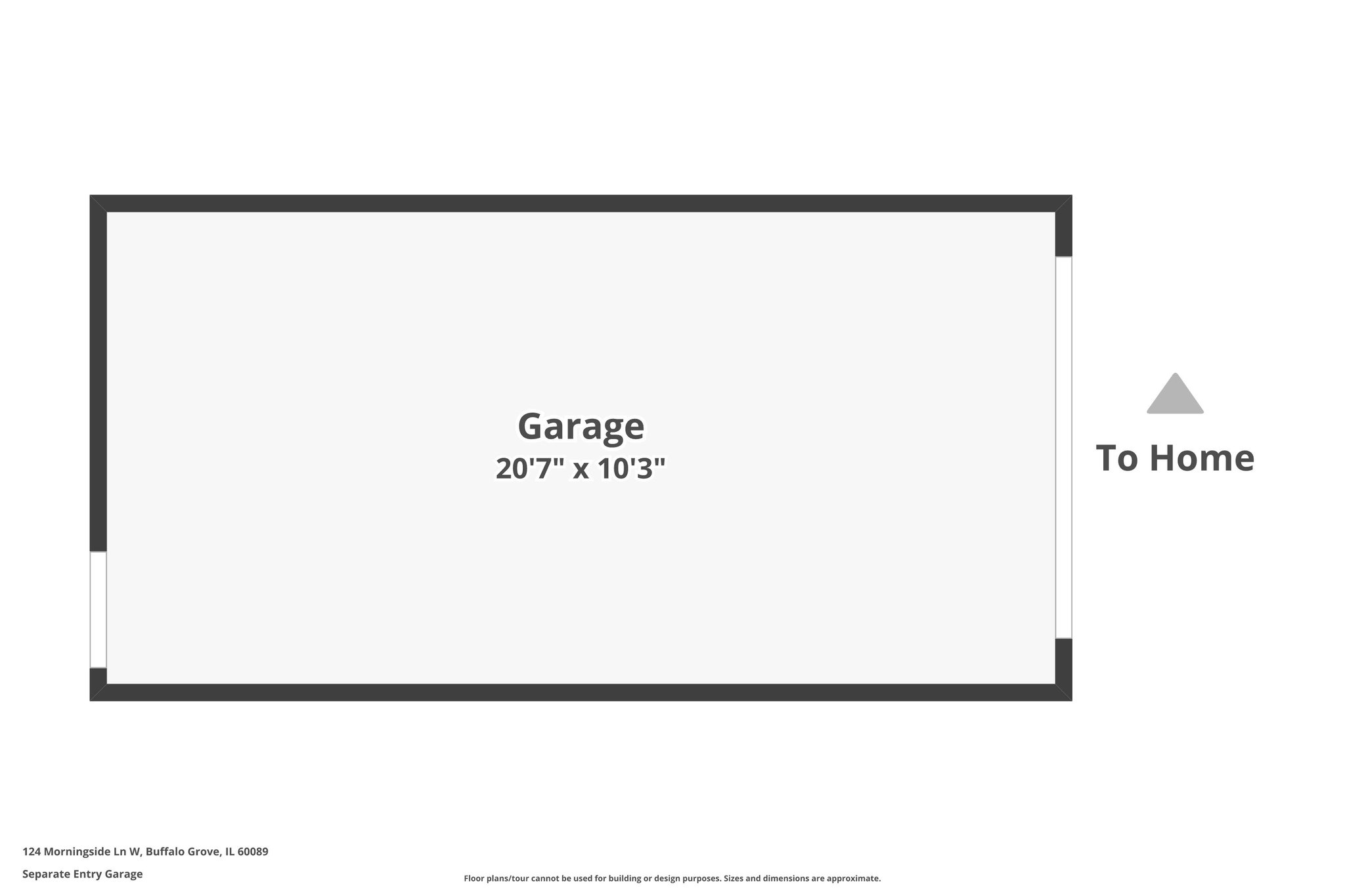 Separate Entry Garage