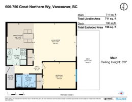 606-756 Great Northern Wy, Vancouver, BC