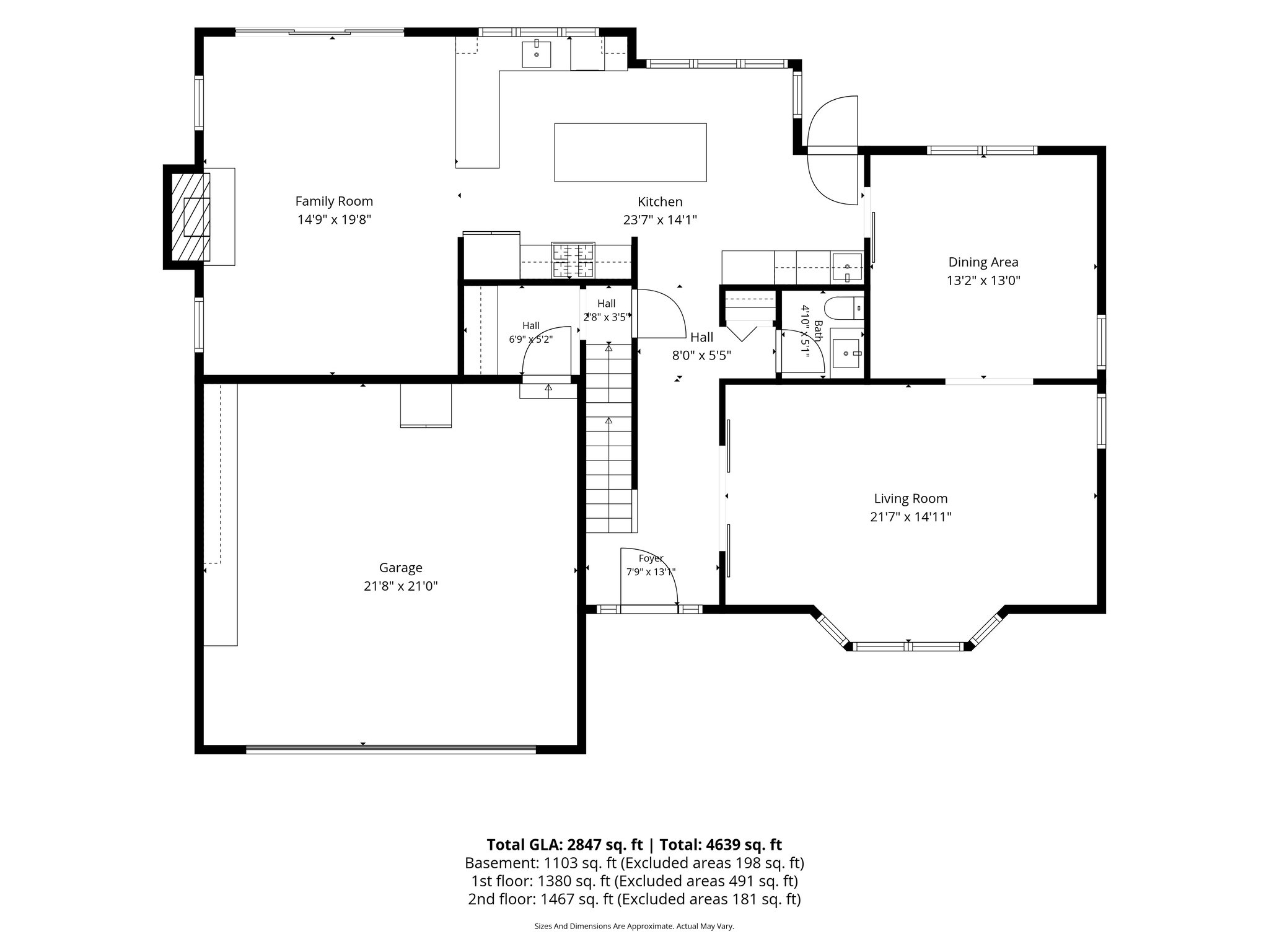 Floor Plan - Main Level