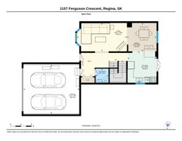 Main Floor and Garage Floorplan