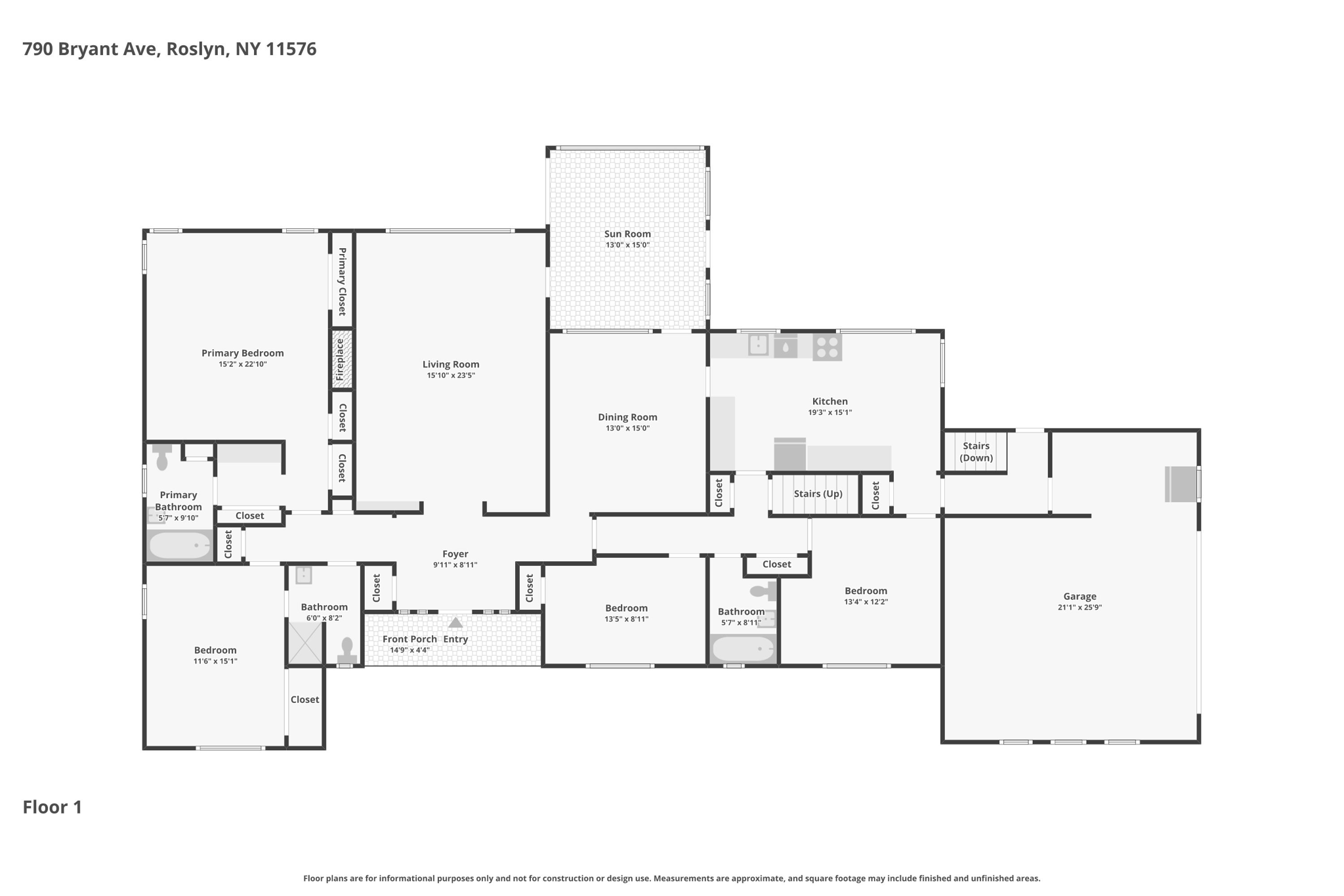 Floor 1 Floorplan