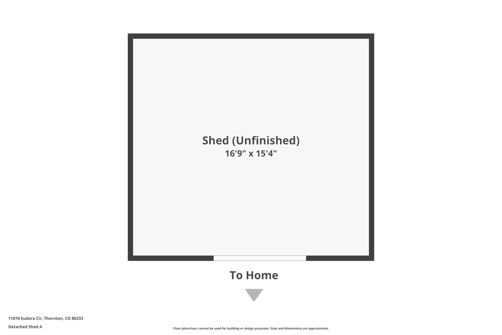 Detached Shed A