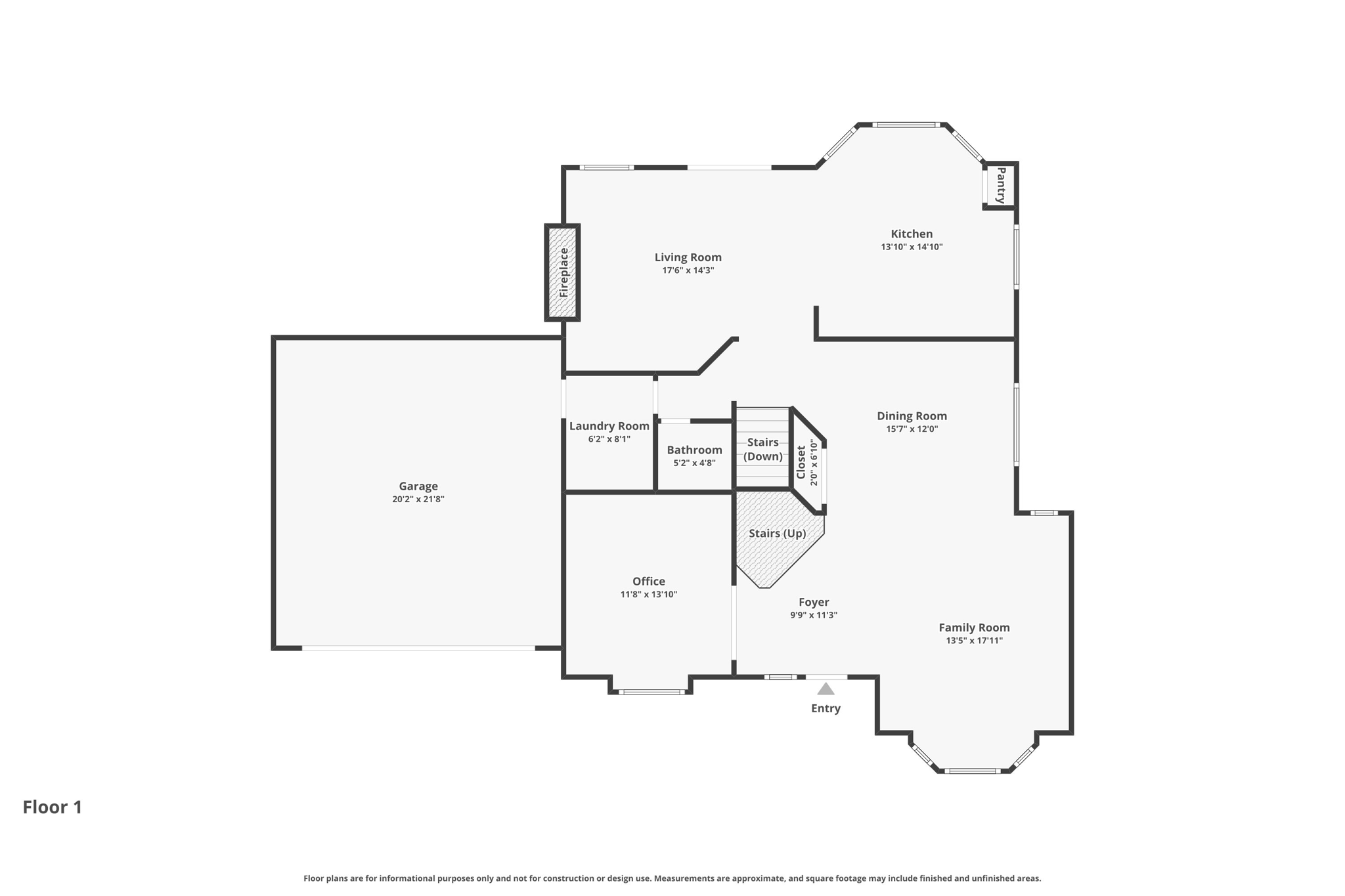 Main Level Floorplan