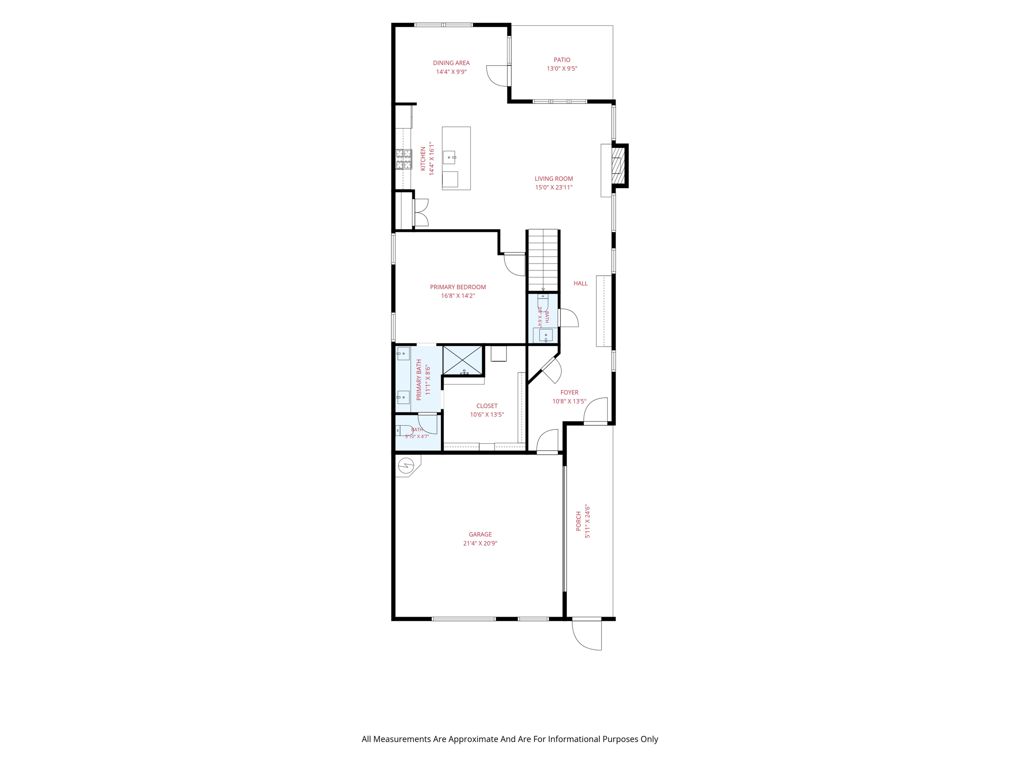 247 N Powderhorn - first floor