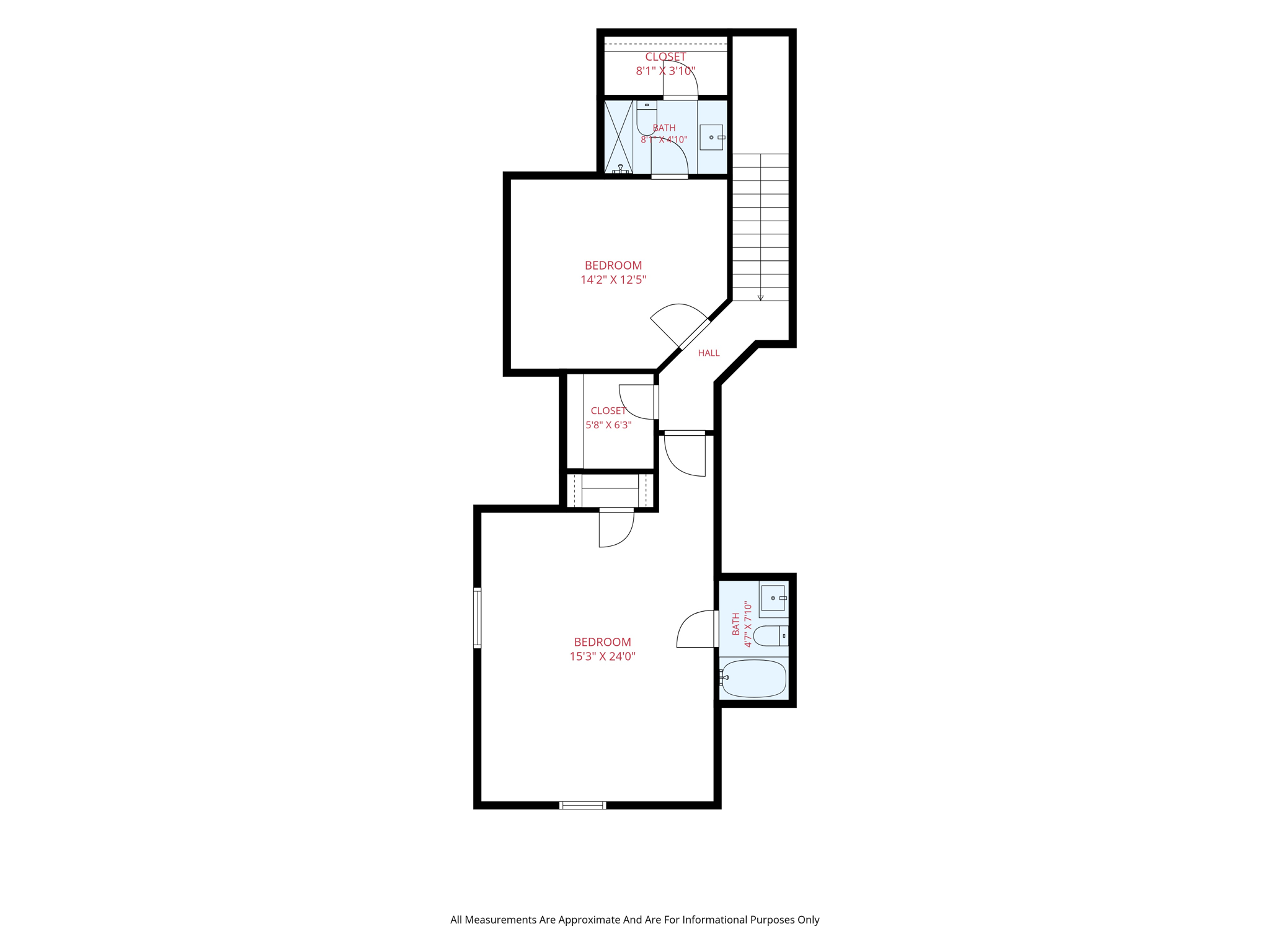 247 N Powderhorn - second floor