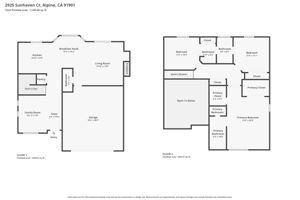 Combined floor plan